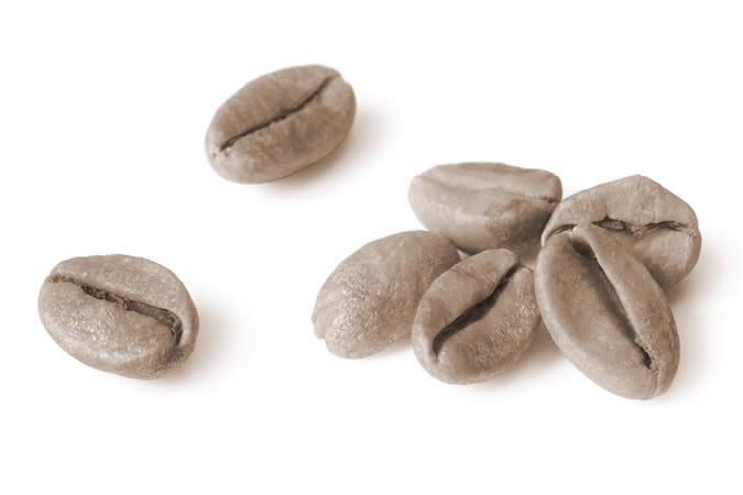 7粒のコーヒー豆