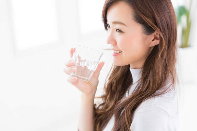  解決策①　水を飲む