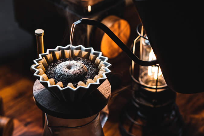 ハンドドリップシーン