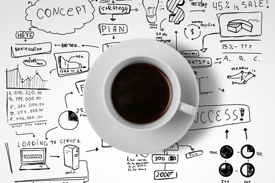 難しい仕事へ向かう朝に