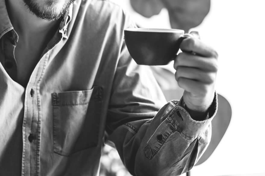 コーヒーを相棒に